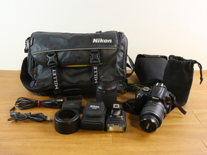Nikon ニコン Ｄ5000 デジタル一眼レフカメラ 一眼レフカメラ カメラ 記念 写真 撮影 備品・バッグ付き 趣味 コレクション 005FUGFY77