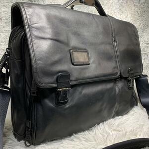 美品 TUMI トゥミ ビジネスバック 2way ハンドバック オールレザー