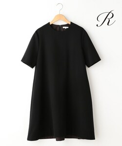 23区 LIMITED SHOP R アール FINE WOOL DOUBLE CLOTH ワンピース Dress ウール フレア サイズ40 新品 ブラック フォーマル 高橋リタ