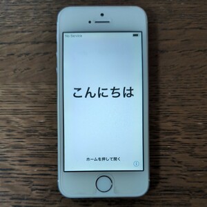 iPhone5S シルバー 32GB 現状品 