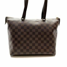 LOUIS VUITTON ルイヴィトン N41012 イエナPM トートバッグ ショルダーバッグ ダミエ ファスナー開閉 レディース かばん 管理RY24001086_画像3