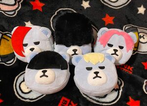 BIGBANG KRUNK×BIGBANG フェイス型ポーチ 5個