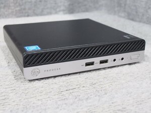 HP ProDesk 400 G5 Desktop Mini Celeron G4930T 3.0GHz 4GB ジャンク A59738