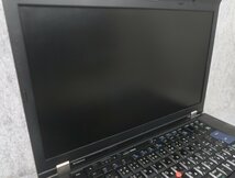 lenovo T510i 4313-J4J Core i3-380M 2.53GHz 4GB DVDスーパーマルチ ノート ジャンク N75733_画像2