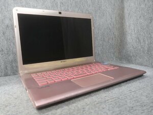 SONY VAIO SVE14A18FJP Core i3-2350M 2.3GHz 4GB DVDスーパーマルチ ノート ジャンク★ N76888