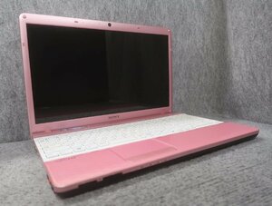 SONY VAIO VPCEH38FJ Core i5-2450M 2.5GHz 4GB DVDスーパーマルチ ノート ジャンク N76913