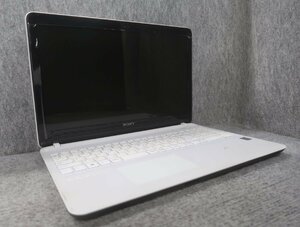 SONY VAIO SVF15328EJW Core i5-4200U 1.6GHz 4GB ブルーレイ ノート ジャンク N77054