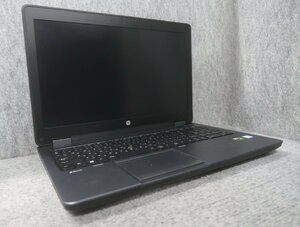 HP ZBook 15 Core i7-4700MQ 2.4GHz 12GB DVD-ROM ノート ジャンク N77341