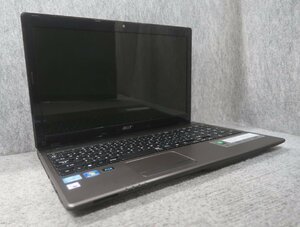 ACER ASPIRE 5750-F78F/LKF3 Core i7-2670QM 2.2GHz 8GB ブルーレイ ノート ジャンク N77403