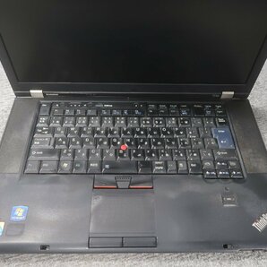 lenovo T510i 4313-J4J Core i3-380M 2.53GHz 2GB DVDスーパーマルチ ノート ジャンク N76942の画像3