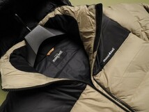 新品正規 mont-bell モンベル 撥水透湿 EXグースダウン Nambaker グースダウン コート メンズ95(M)ベージュ(BEIGE) 直営店購入 WMDC261_画像5