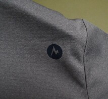 新品正規 Marmot マーモット 海外限定 接触冷感 消臭抗菌 Mision Round 半袖 Tシャツ95(M)ライトグレー(LG) TSM9002 直営店購入 ラスト_画像5