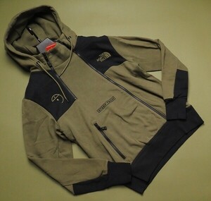 新品正規 ノースフェイス USA企画 アシンメトリー STEEP TECH HOOD PULLOVER ジャケット US:M アジア:L カーキ(KHA) 直営店購入 ラスト