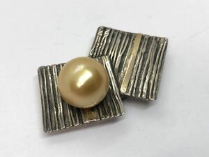 1円 BeBe工房 真珠 ブローチ ネックレストップ 2way シルバー 総重量 約25.6g パール ジュエリー