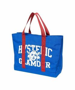  impact!.. cheap * tag equipped * Hysteric Glamour *u- man tote bag shoulder bag * COLLEGE 2WAY tote bag 