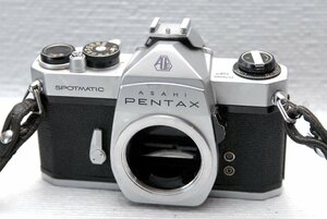 PENTAX ペンタックス M42マウント専用 昔の高級一眼レフカメラSPボディ 希少な作動品（腐食なし）