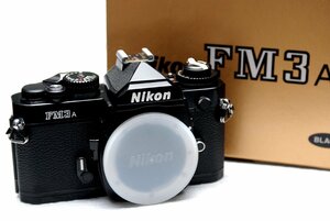 （優良）Nikon ニコン 希少な高級一眼レフカメラ FM3A（黒）ボディ 超希少・優良品 （腐食無し）