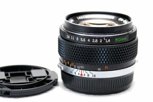 （綺麗）OLYMPUS オリンパス 純正 G.ZUIKO 50mm 高級単焦点レンズ 1:1.4 希少な作動品