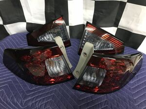 Subaru SUBARU Impreza GRB GRF GH WRX STI GenuineTail lampランプ キャンディレッド キャンディブラック Black縁　Tail lamp LEDTail lamp ワンオフ