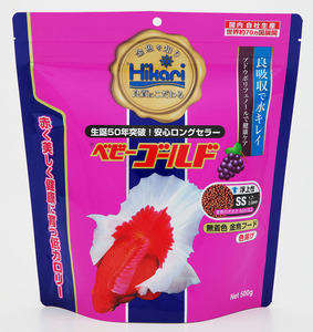 新発売　キョーリン　ベビーゴールド（特小粒）500g　　　　　　　送料全国一律　520円