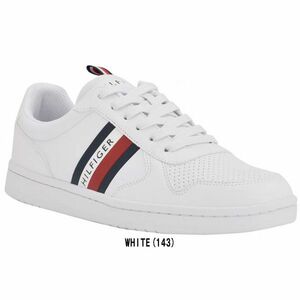 ※訳あり アウトレット TOMMY HILFIGER(トミーヒルフィガー)スニーカー ローカット 靴 メンズ tmLAURO WHITE(143) US11(29.0cm)