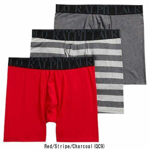  stock disposal *4 POLO RALPH LAUREN( Polo Ralph Lauren ) boxer shorts front opening 3 pieces set Kids for children boys RBBBP3 QC9 XL size 