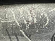 KH系 CX-60 KH3P 純正 左リアフェンダーアーチモール クォーターモール KR9R-51-W61 KR9R-51W61 ジェットブラックマイカ 41W 塗装用/19243_画像8