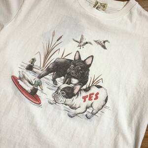 【展示品】サイズM TES BUHI & DUCK T-SHIRT テス ブヒ エンドレスサマー Tシャツ