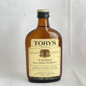 ST0603-62I TORIS EXTRA BLENDED WHISKY 180ml 37％ サントリーウイスキー トリス 古酒の画像1