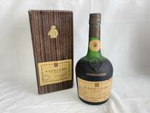 MI0603-80I　COURVOISIER　NAPOLEON　COGNAC　700ml　40％　クルボアジェ　ナポレオン　コニャック　ブランデー　古酒_画像1