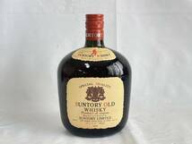 KF0603-75I　SUNTORY OLD WHISKY　760ml　43％　サントリーオールドウイスキー　古酒_画像1