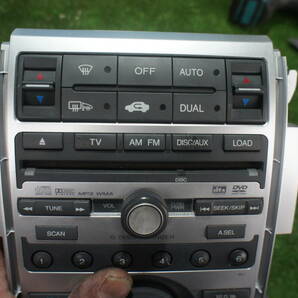 F696 ンダ 純正 KB1 レジェンド 6連奏 CDチェンジャー DVDプレーヤー エアコン操作パネル エアコンスイッチ 39100-SJA-J11の画像3