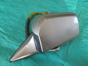 F31 series Leopard original door mirror passenger's seat side left side LH retractable electric E-GF31 IKI8099 LEOPARD ultima XJ XS VG30DE VG20 Nissan old car Showa era JDM