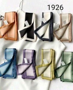 新品 レディース ファッション小物 スカーフ ヘアタイ 首元オシャレ 8本セット