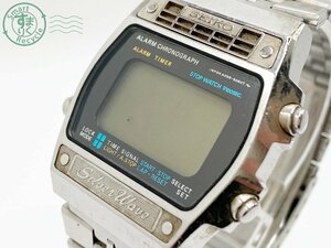 2403530170　▽ SEIKO セイコー Silverwave シルバーウェーブ A259-5090 メンズ 腕時計 QZ クォーツ デジタル アラームクロノ