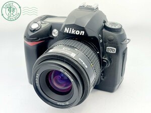 2403280693　■ Nikon ニコン D70 一眼レフデジタルカメラ AF NIKKOR 35-70㎜ 1:3.3-4.5 バッテリー付き 通電確認済み カメラ