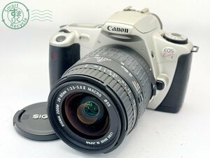 2403670994　■ Canon キヤノン EOS Kiss Ⅲ 一眼レフフィルムカメラ SIGMA ZOOM 28-80㎜ 1:3.5-5.6 Ⅱ MACRO 通電確認済み カメラ