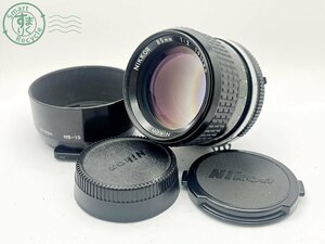 2403282164　■ Nikon ニコン 一眼レフフィルムカメラ用レンズ NIKKOR 85㎜ 1:2 キャップ付き カメラ