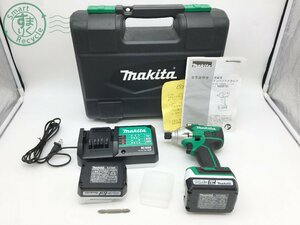 2403522209　＊ makita マキタ M697D 充電式 インパクト ドライバ 電動 工具 バッテリ BL 1415G 充電器 DC18SG セット ケース 中古