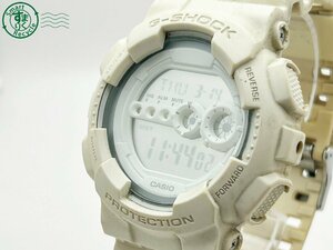 2403662371　◇ CASIO カシオ G-SHOCK ジーショック GD-100WW デジタル ホワイト メンズ クォーツ QUARTZ QZ 腕時計 中古