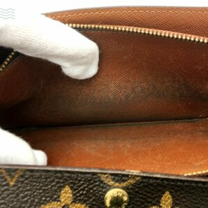 24036E2531  ☆ LOUIS VUITTON ルイヴィトン M61725 TH1918 長財布 ポルトモネクレディ モノグラム ブランド ヴィンテージ 中古品の画像7