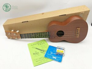 2403643074　▽ ウクレレ ukulele famous ukulele FU-100 音楽 楽器 弦楽器 民族楽器 中古