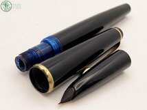 2403283417　△ MONTBLANC モンブラン 万年筆 No 32 ブラック×ゴールド ペン先 585 刻印 吸入式 筆記未確認 ジャンク_画像5