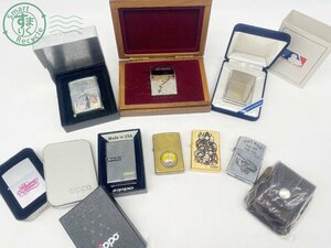 2403643598　▽ 1円～！ ZIPPO ジッポー ライター 8点 まとめ売り 喫煙グッズ MAJOR MATSUI 55 七福神 黒チタン 着火未確認 ジャンク