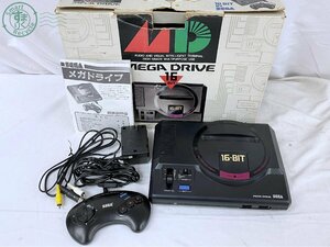 2403603661　★ SEGA セガ MEGA DRIVE メガドライブ 16-BIT 本体 HAA-2510 コントローラー SJ-3500 ACアダプタ SA-160A ゲーム機 中古