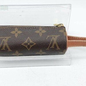 2403604138 ▽ LOUIS VUITTON ルイヴィトン M58249 RA1923 モノグラム エテュイトロワボールドゥゴルフ ゴルフボールケース ブラウン系の画像2