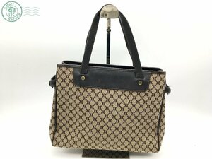 2403604169　 ☆ CELINE セリーヌ CE00/29 ハンドバッグ マカダム柄 ブラウン キャンバス レディース ブランド ヴィンテージ 中古