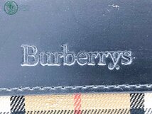2403604413　▽ Burberry バーバリー トートバッグ ハンドバッグ ブラック 鞄 カバン レディース ブランド ヴィンテージ 中古_画像5