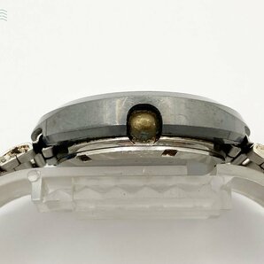 2403604472 △ TECHNOS テクノス 腕時計 deluxe Borazon Ⅱ デラックス ボラゾン カットガラス 3針 メンズ 自動巻き オートマチック 中古の画像5