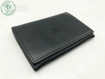 2403604591　▲ LOEWE ロエベ 2つ折り財布 名刺入れ 2点セット カードケース 黒色 ブラック スペイン製 中古_画像6